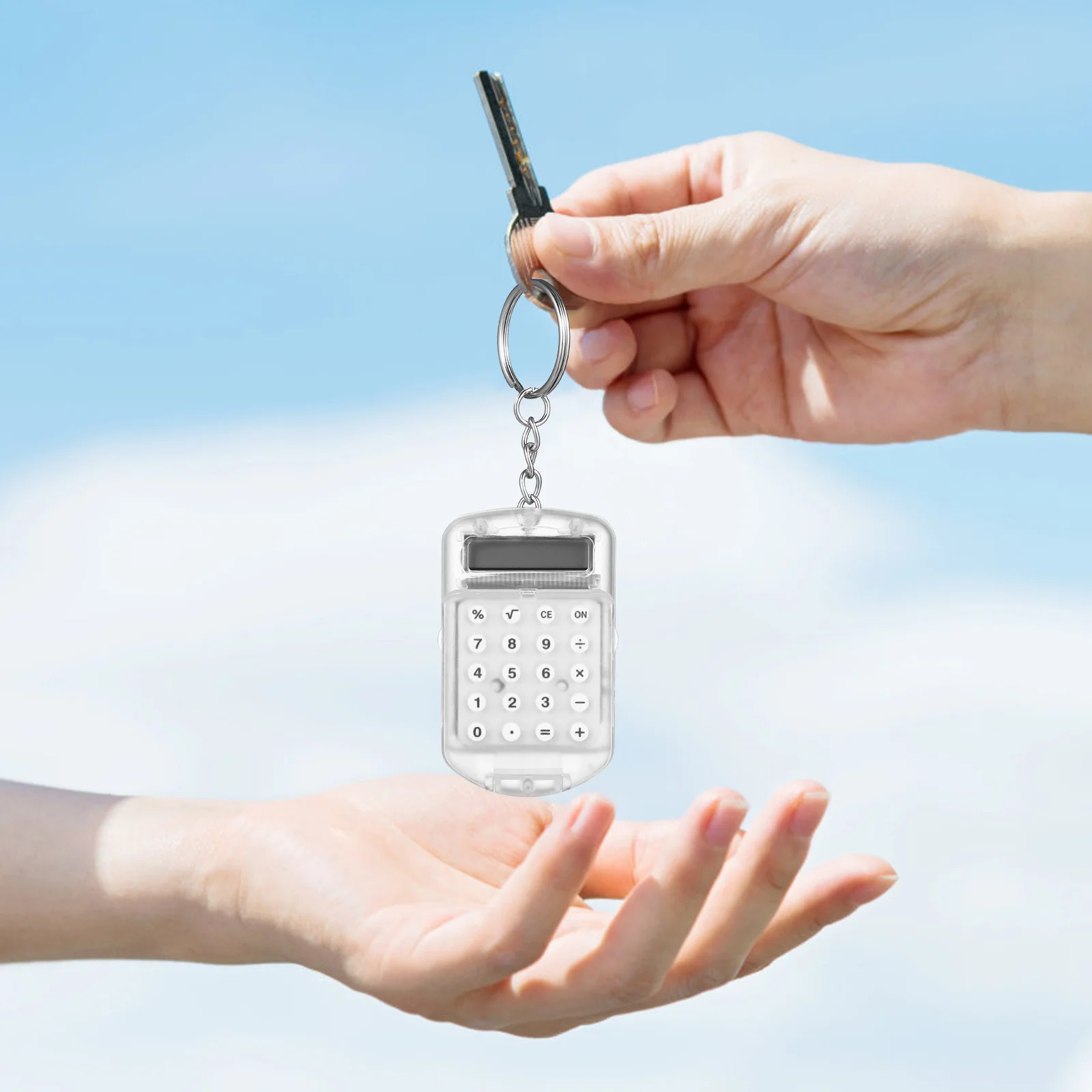 3 قطع آلة حاسبة صغيرة بحجم الجيب، آلة حاسبة خفيفة الوزن للتسوق والسفر، أداة إلكترونية للاستخدام اليومي #2