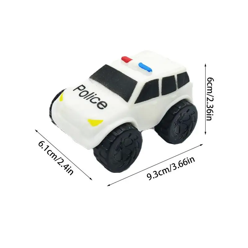 Kids Mochi Toys Cute Stretchable Car TPR Inertial Wheeled Sand Sliding Car Mochi Car Party Favors Stress Reliever Toys Cars For