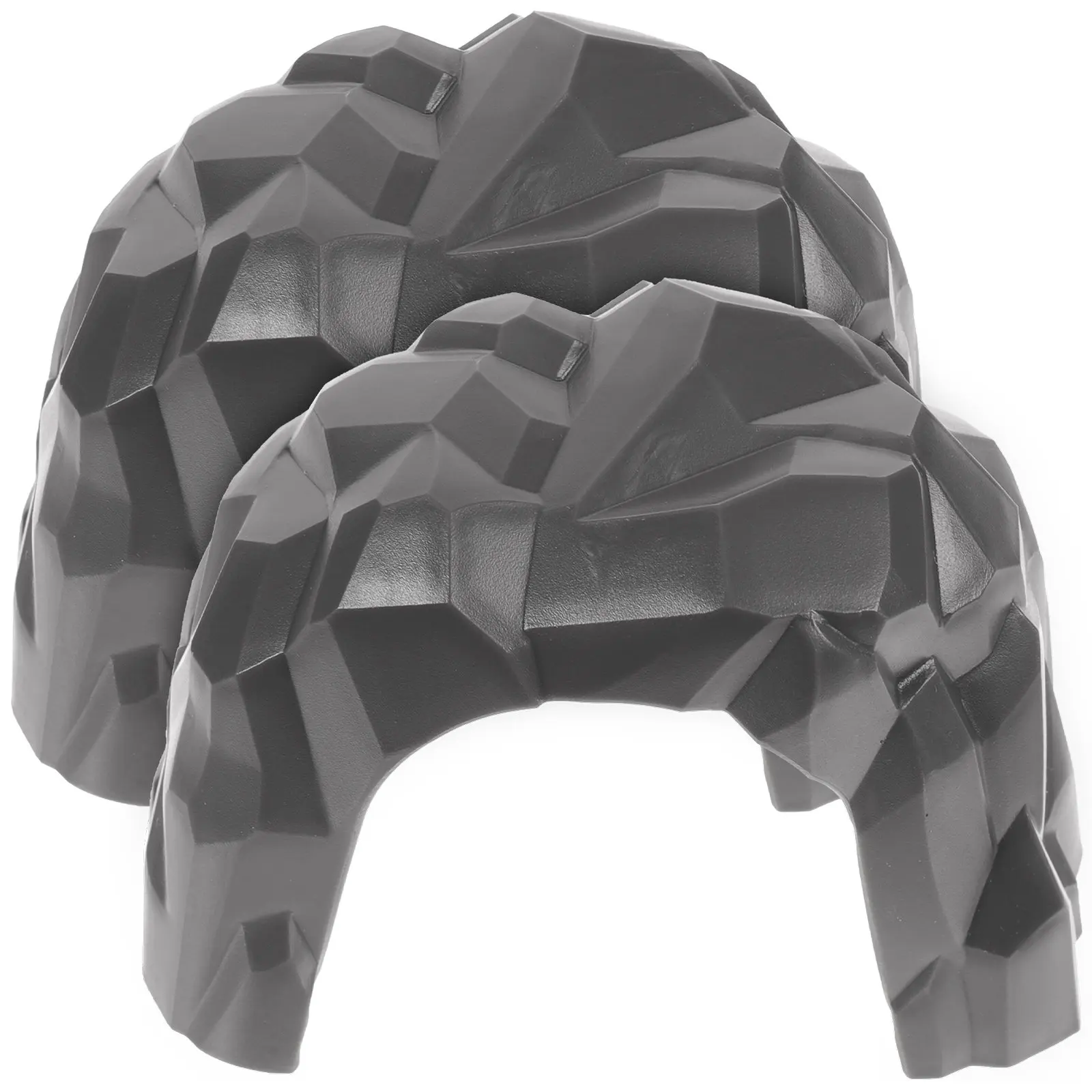 

2Pcs Simulation Train Tunnel Cave Scenic Decoration Funny Playing Tunnel for Children Games Backyard Lawn Garden