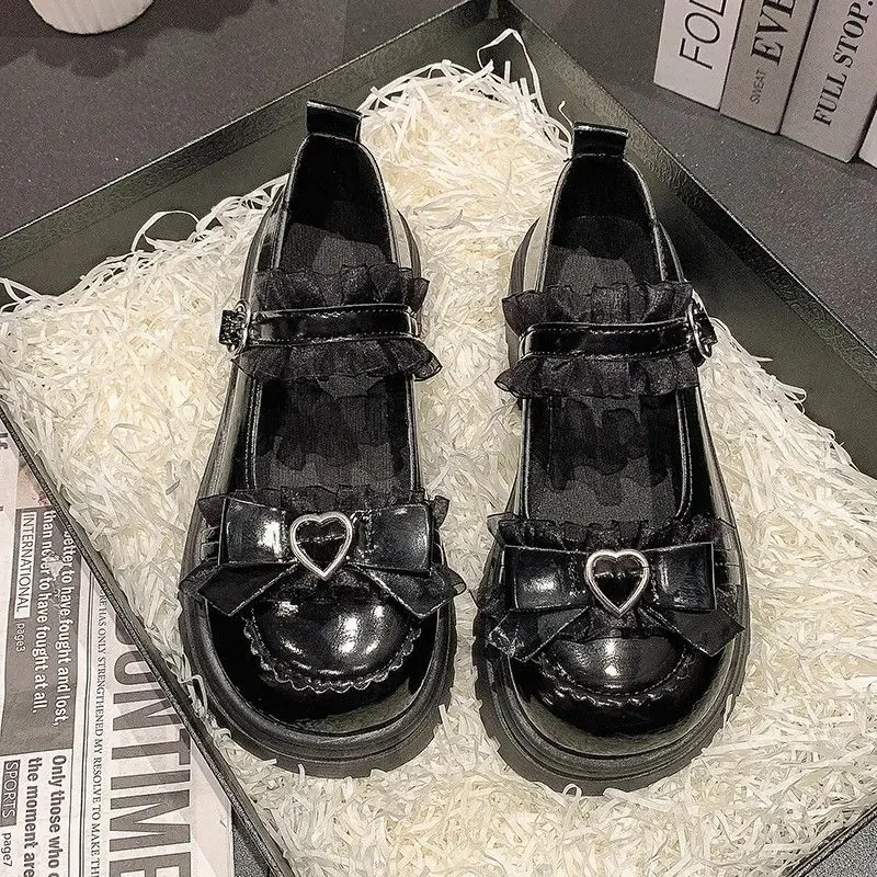 Summer New School Girl JK Loafer Platform Pumps – Japanese Style Lolita Y2K Kawaii Jirai Kei Fashion Shoes