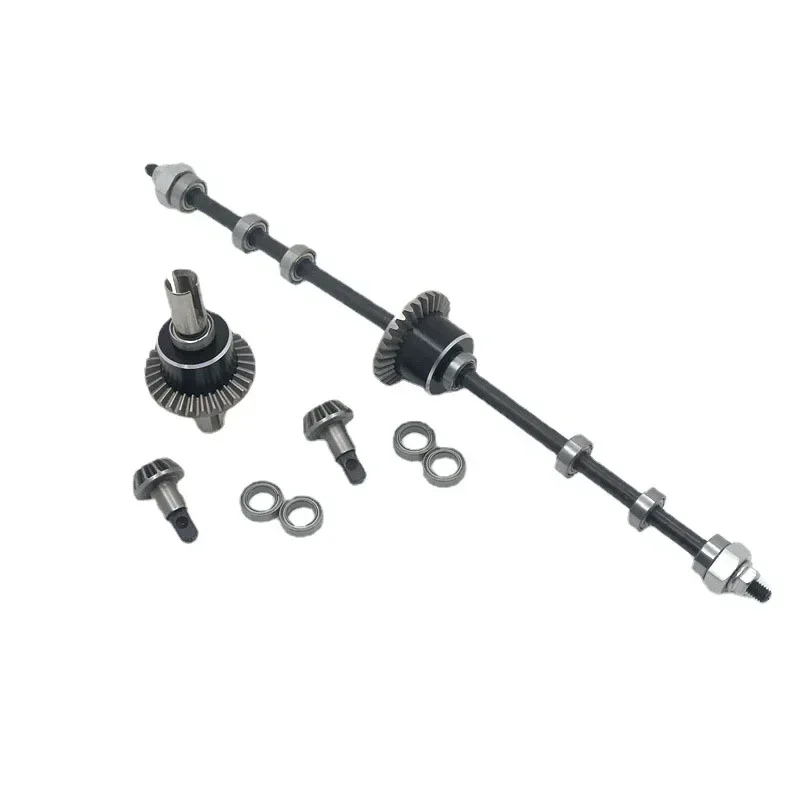 Différentiel avant et arrière en métal, mise à niveau pour WLtoys 12428 12423 12427 12428-A 12428-B 12428-C FeiYue 1/12 RC, pièces de voiture