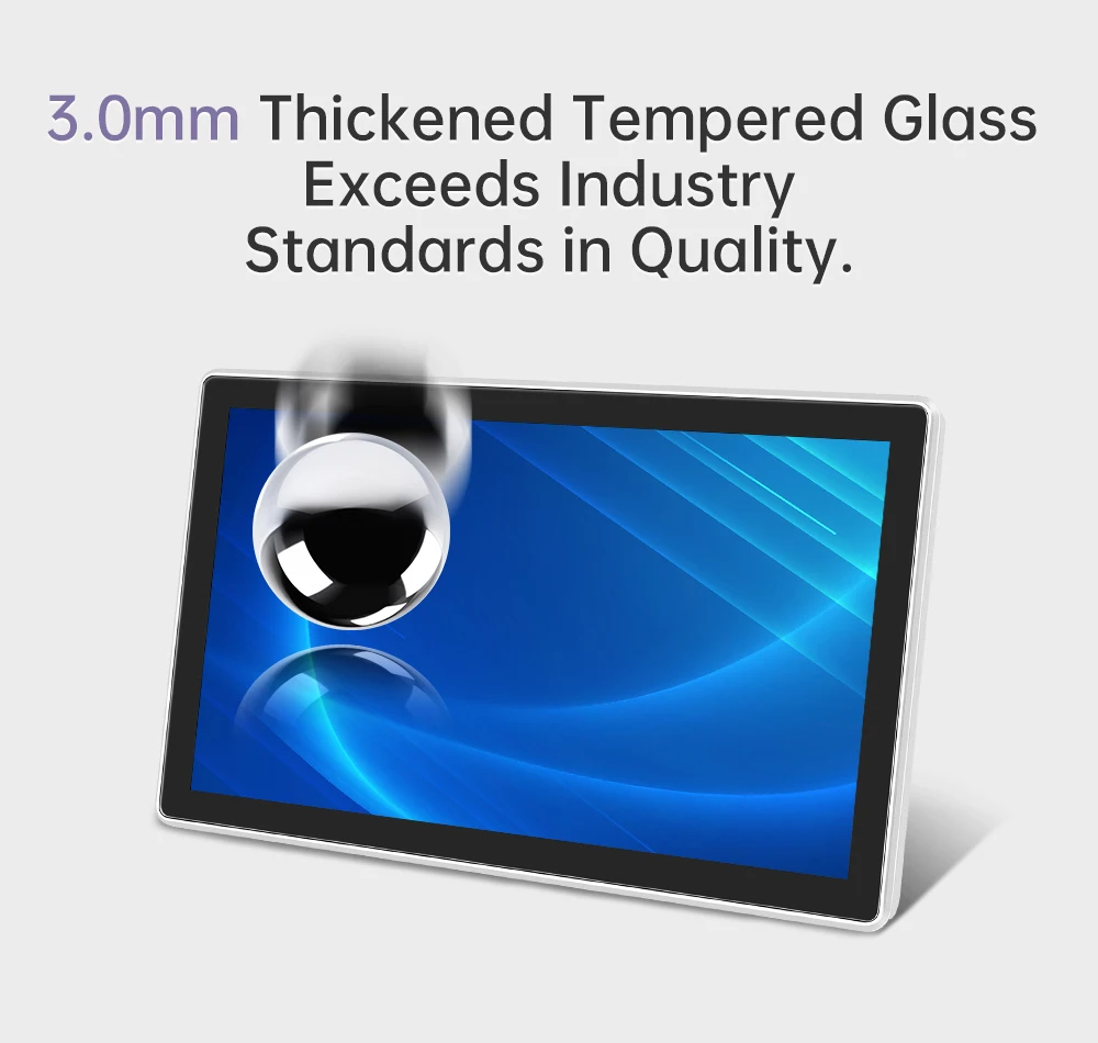 

IXHUB 21,5-дюймовый водонепроницаемый сенсорный панельный ПК с IPS LCD-экраном, разрешение 1920x1080 — киоск самообслуживания для заказа в ресторанах