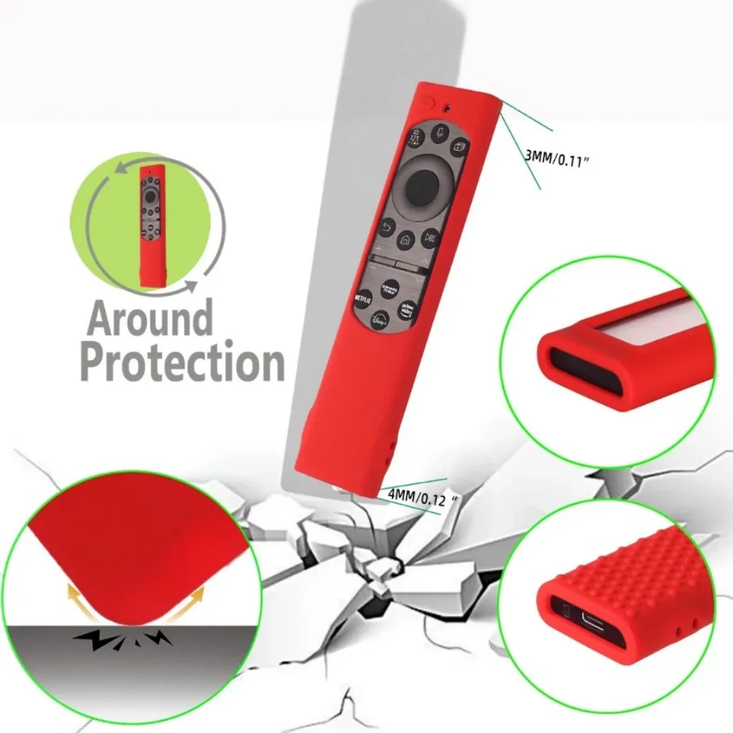 Silicone Télécommande Juste De Protection Pour Samsung TM2180E TM2180E BN59-01385A BN59-01311 BN59-01327 BN59-01357 RMCSPB1FP1