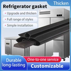 25m Custom refrigerator seal strip door gasket freezer PVC door shim refrigerator rubber door bottom strip
