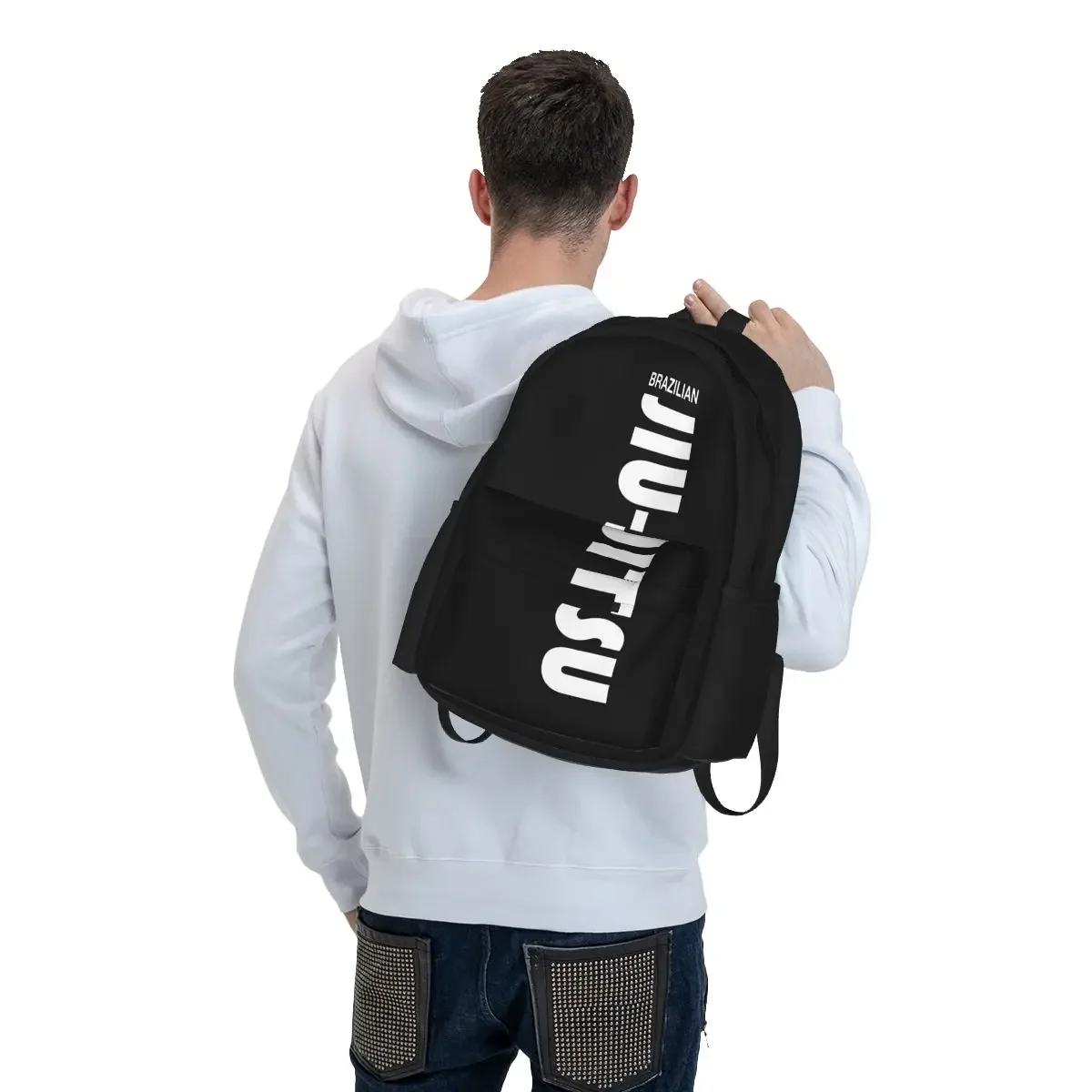 Sac à dos Jiu Jitsu brésilien (BJJ) pour garçons et filles, cartable pour étudiants, sacs d'école, sac à dos de dessin animé pour enfants, sac à dos pour ordinateur portable, sac initié