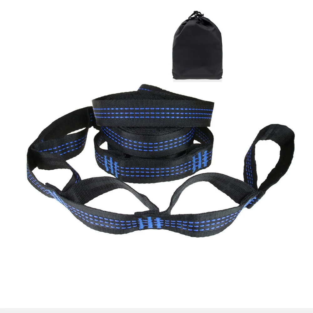 

pair of 2 meters and 2.8 meters adjustable hammock straps belts load-bearing high weight