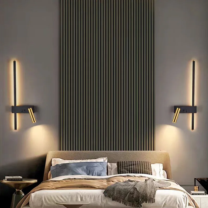 

Nordic Wall Lamps Modern Led Lights for Room Home Decoration Interior Bedside Lamp Living Room Sofa Background Wall Sconce Lamps