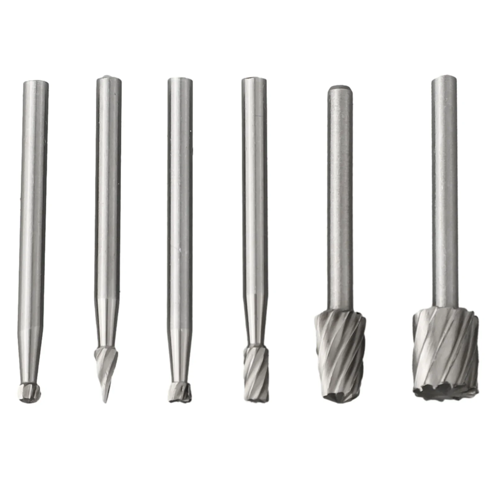 Kit mata bor Router HSS portabel, Kit mata bor putar Segitiga ukir tahan aus, Kit mata bor Router HSS