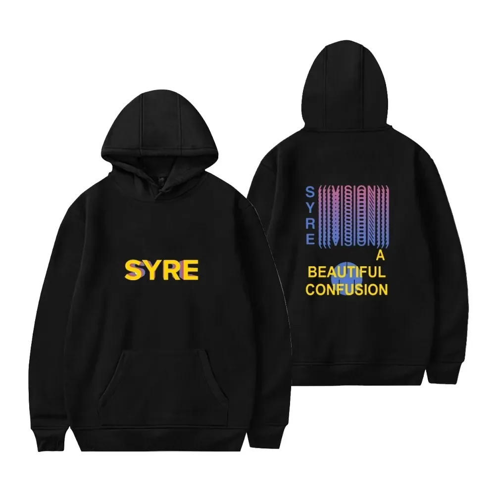 Мужской и Женский пуловер с капюшоном Jaden Smith Merch SYRE, унисекс пуловер с длинным рукавом, модель 2024 года