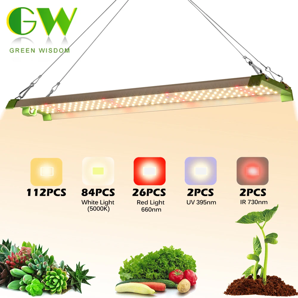 LED Grow Light Samsung LM281B Full Spectrum Plant Growing Lamps Efficient Hydroponics Lamp for Plants Flower Greenhouse Lighting