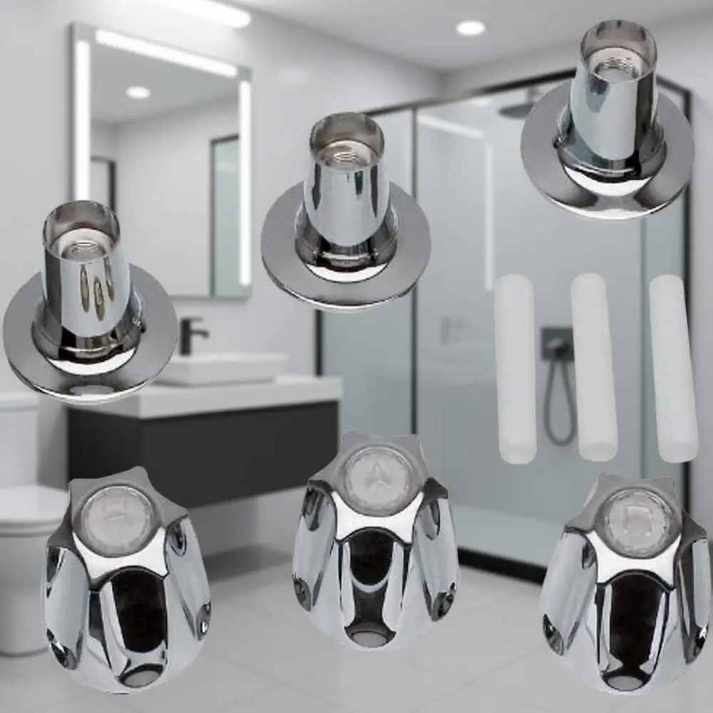 

Комплект из 3-х смесителей для ванны и душа, хромированная отделка, набор для реставрации из 3-х предметов