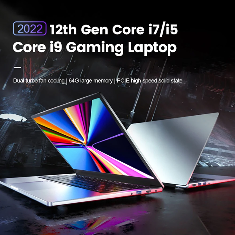 Imagem -02 - Gen 15.6 Completa hd Ips Display Notebook Intel i9 9880h I71260u I5-1250p Processador 64gb Ram 4t Ssd Ultrabook Portátil 12th