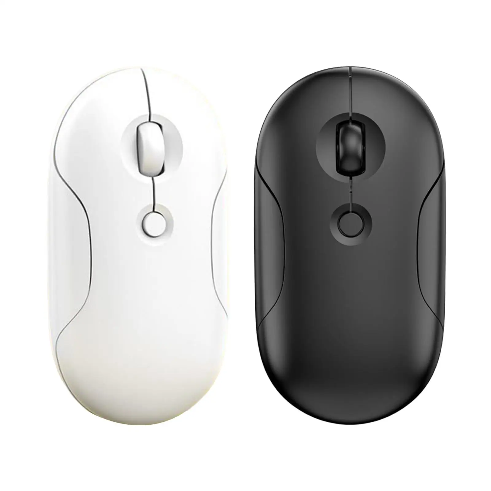 2.4GHz V5.2 Wireless Mouse Mute Button Rechargeable Portable for Computer