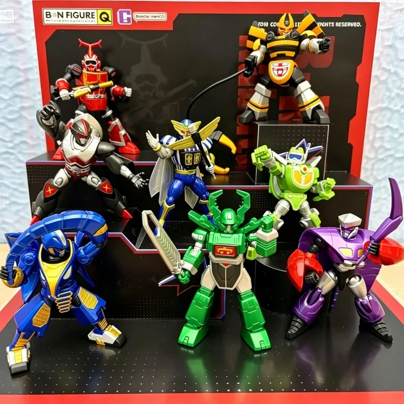 Genuine Bandai BNFIGURE Q B-Robo Kabutack Vol.3 Blind Box Super Transformation Mode Figure Ornament Collectible Toy Gifts