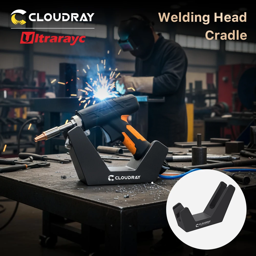 Cloudray Welding Head Cradle Holder for Stable Fixing the Laser Welding Head to Protect from Collision Damage