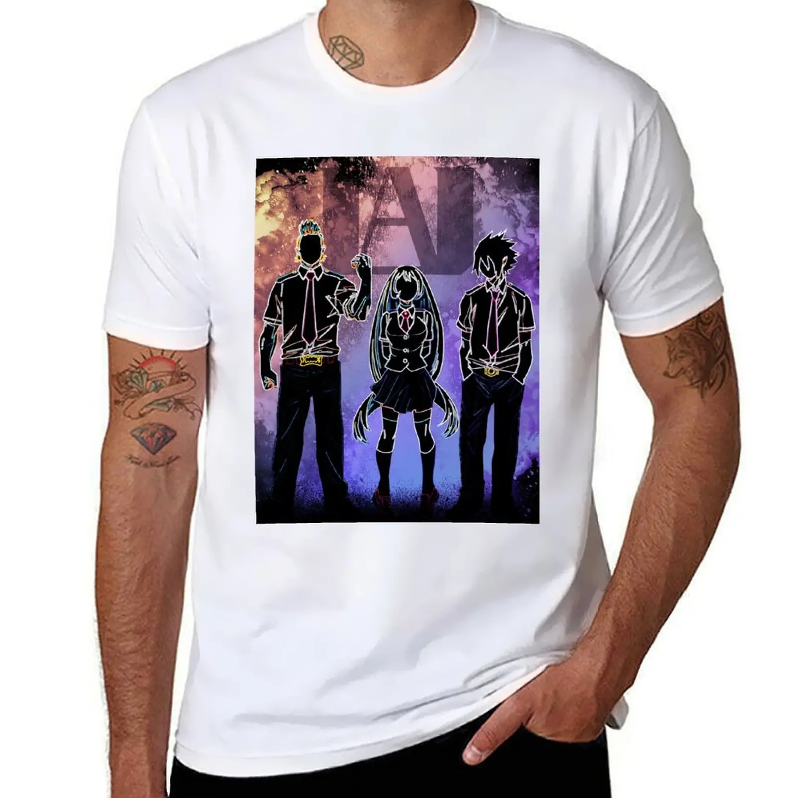 

The Big 3 Mirio Tagata, Nejire Hado, Tamaki Amajiki Hero Academy T-Shirt t shirts for man cotton soft t shirt for man T-Shirt