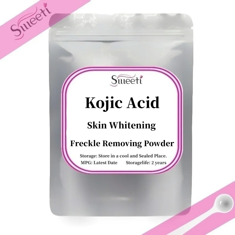 Cosmetic Grade Kojic Acid Powder Skin Whitening Cosmetic Raw Material