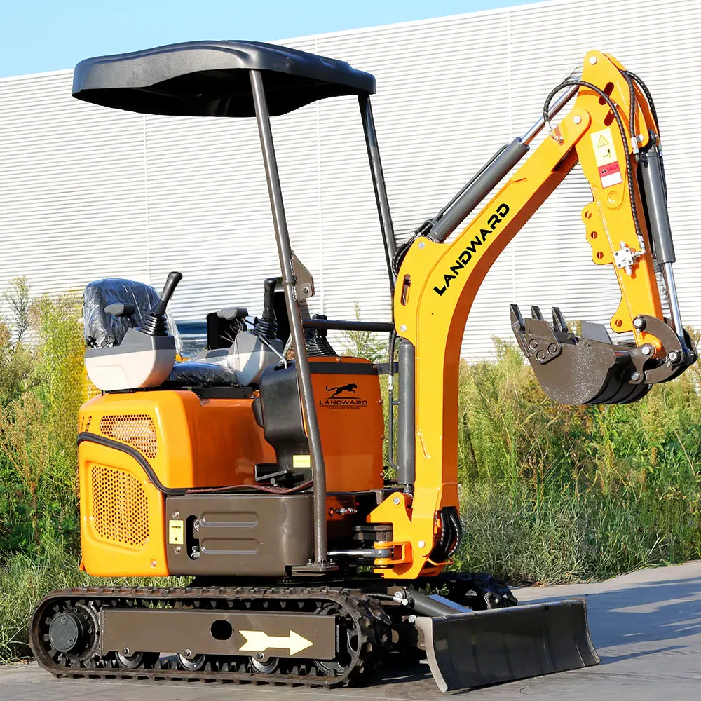 

Best Selling 1 Ton Small Excavator EPA Farm Crawler Mini Digger 1.2 Ton Hydraulic Pilot Operation Mini Excavator Customized Sale