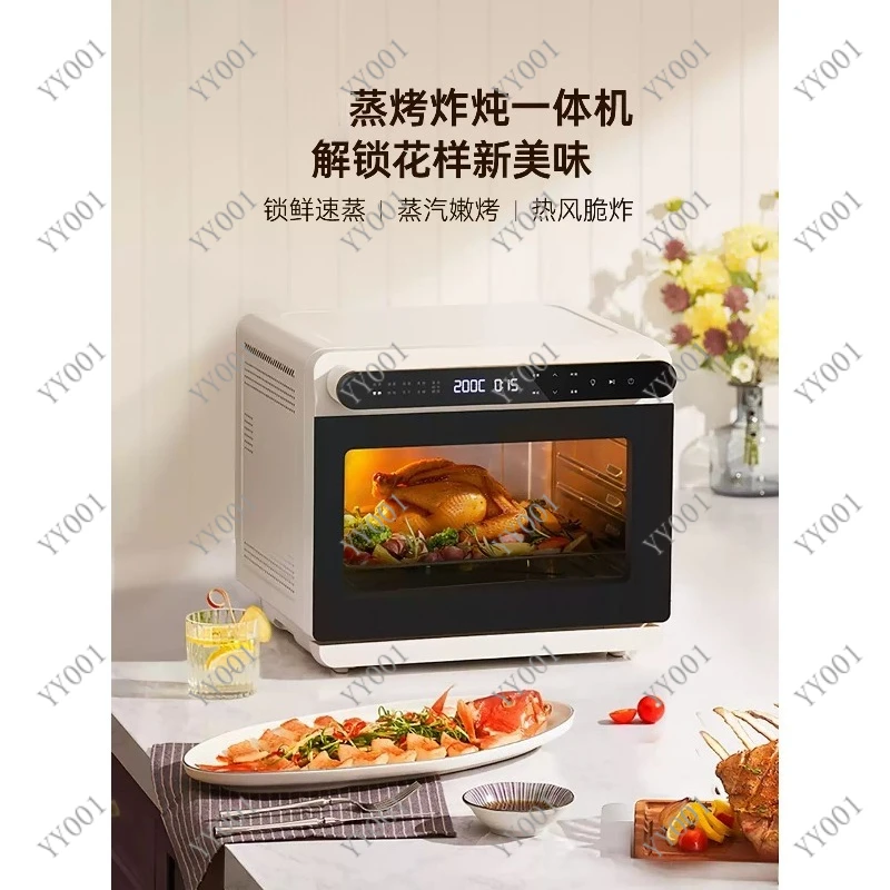 Multifunctional Countertop Oven 5-in-1 Bake Steam Roast Air Fry Large Capacity Home Use
