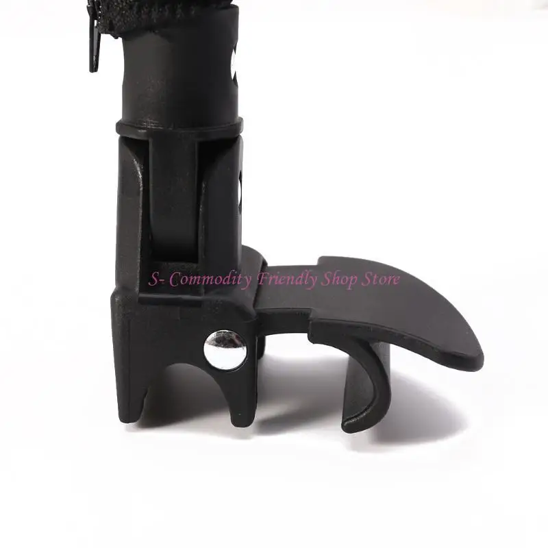 

85ae Baby Croller Armrest Black PU кожа / оксфордская ручка ткани ткани