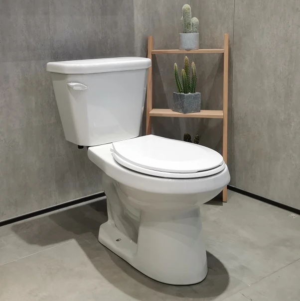 

Bolina Factory Toilet Standard CUPC Certificate Hot Selling Bathroom Bowl Side Flush Floor Mounted Two Piece Toilet