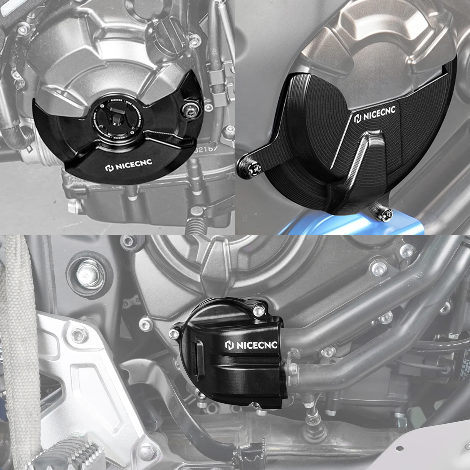 Motorkupplungsdeckel Kurbelgehäuseabdeckung Wasserpumpenschutz für Yamaha Tenere 700 / XTZ 700 2019-2024 Tenere 700 Zubehör – Detail 14