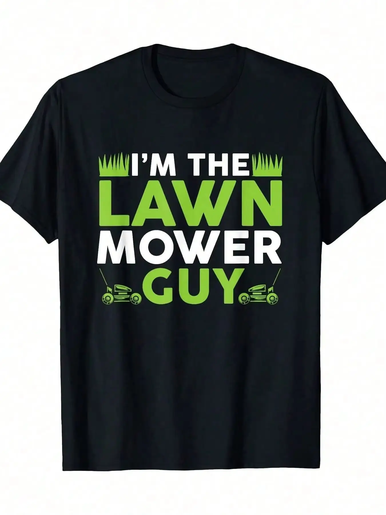 

Men's T-shirt cotton lawnmower Men's lawnmower T-shirt Harajuku y2k casual O-neck short sleeve for men and women