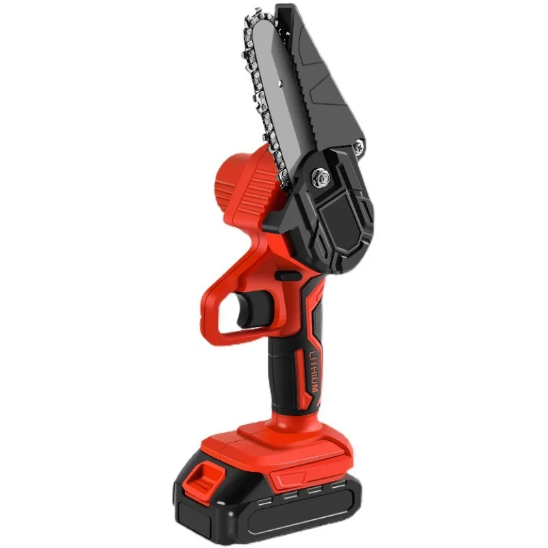 Cordless Mini Chainsaw Portable Electric Handheld Chain Saw for Tree Branch Pruning Wood Cutting