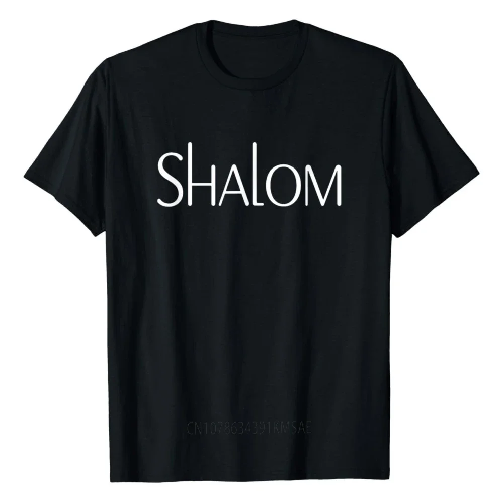 Shalom, Hebrew Word Meaning Peace T-Shirt Arabic Word  T Shirt  Tops   Women Clothing  Ropa De Mujer