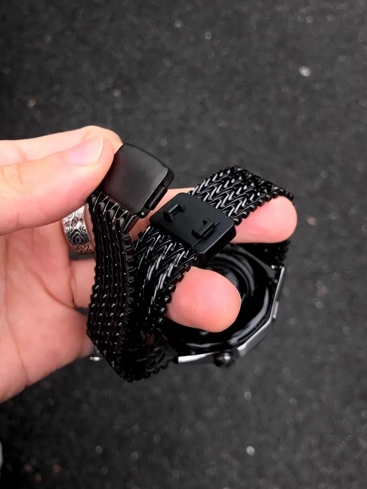 

kakestorm Magnetic Snap Fasteners are suitable for the following watch bands: Huawei GT5, GT4, breathable metal watch band of GT