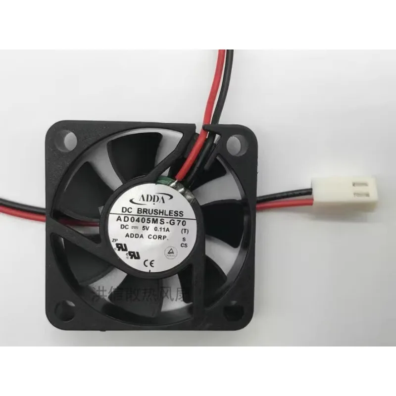 

Original New Cooler Fan for ADDA AD0405MS-G70 DC5V 0.11A 4cm Cooling Fan 4010 40X40X10MM