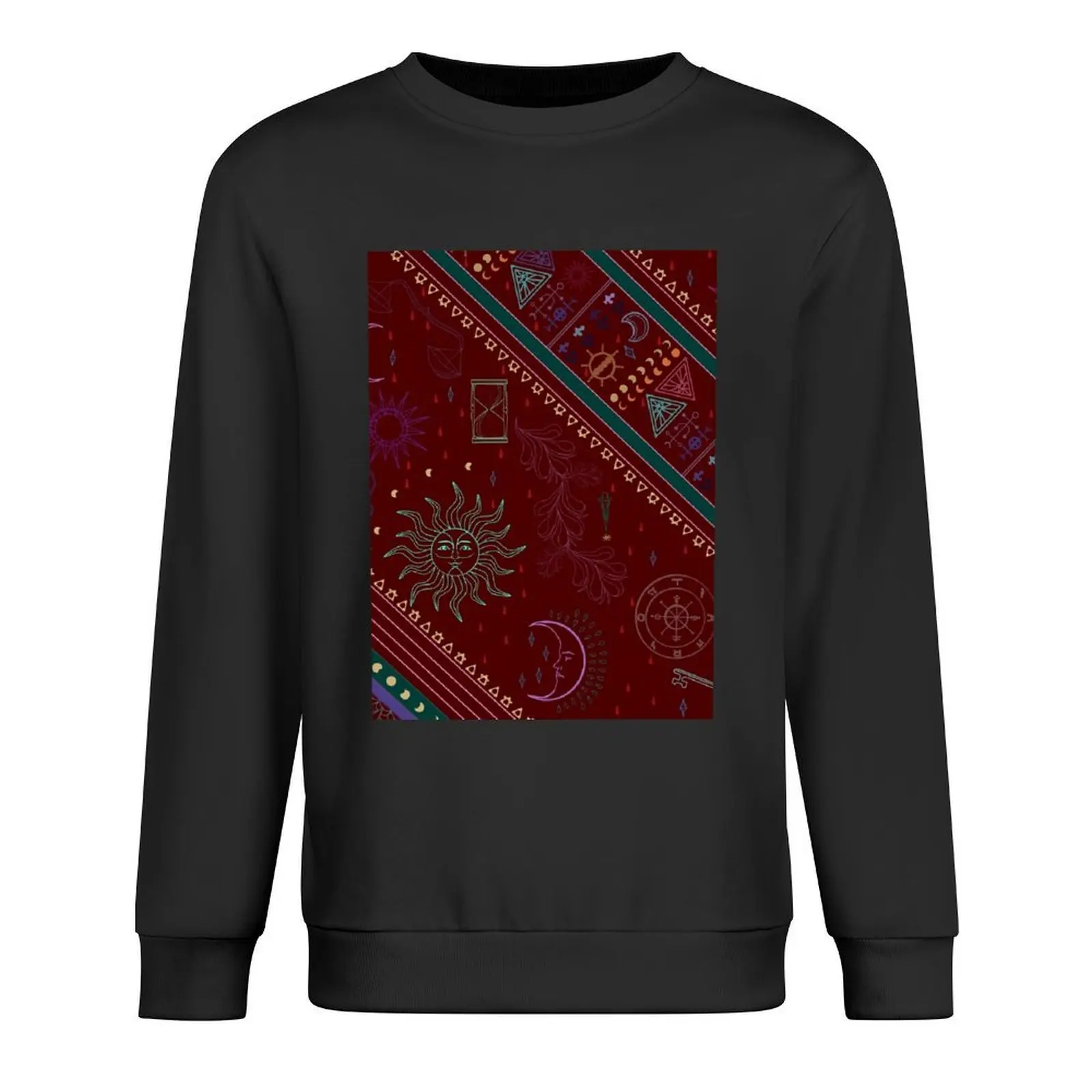 

pyramid Pullover mens clothing korean clothes tracksuit men autumn new products pullover