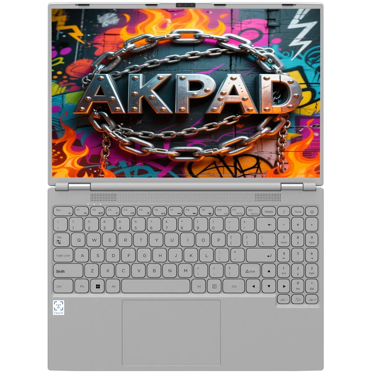 Riconoscimento facciale Intel Notebook N95 N5095 Laptop da 16,1" 16 GB 32 GB RAM Max 2 TB ROM Windows 11 Wifi 5 Tastiera BT RGB