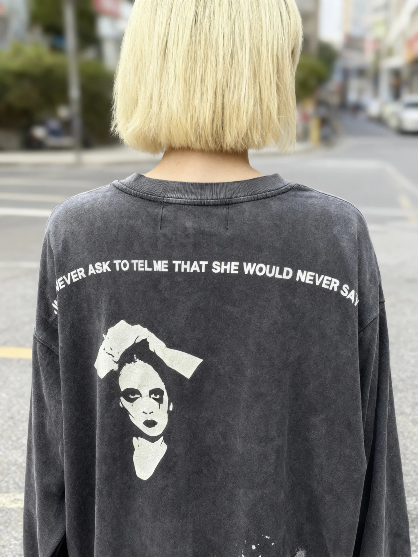 

Свободная футболка с длинным рукавом в американском уличном стиле, винтажная базовая футболка для мужчин и женщин, молодежная мода