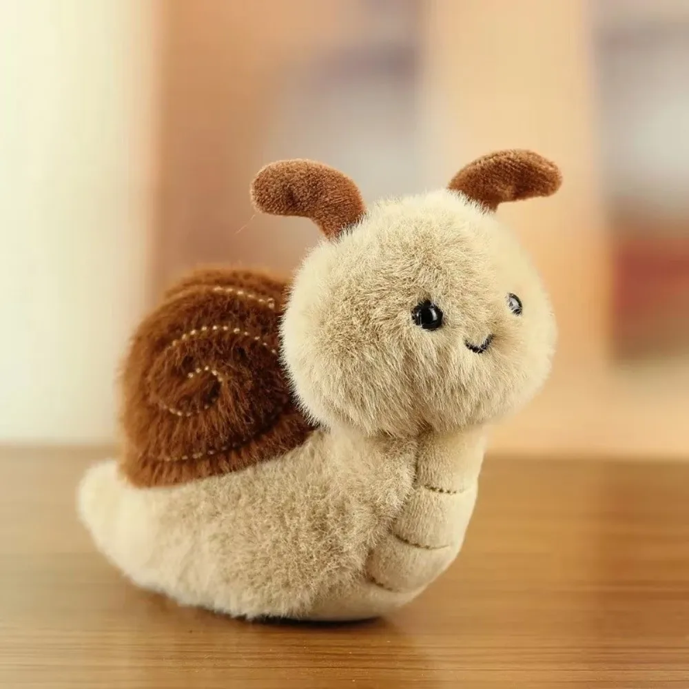 Creative Plush Simulation Insect Pendant Cartoon PP Cotton Keychain Pendant Spider Bee Stuffed Doll Toy Bag Decor Gift