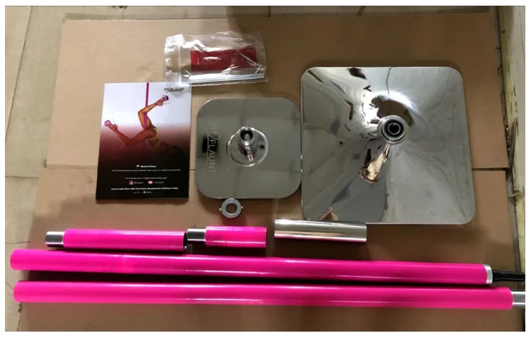 Dance Pole Kit 360 Spin and Static Dancing Pole Portable Fitness 40mm Silicon Dancing Pole