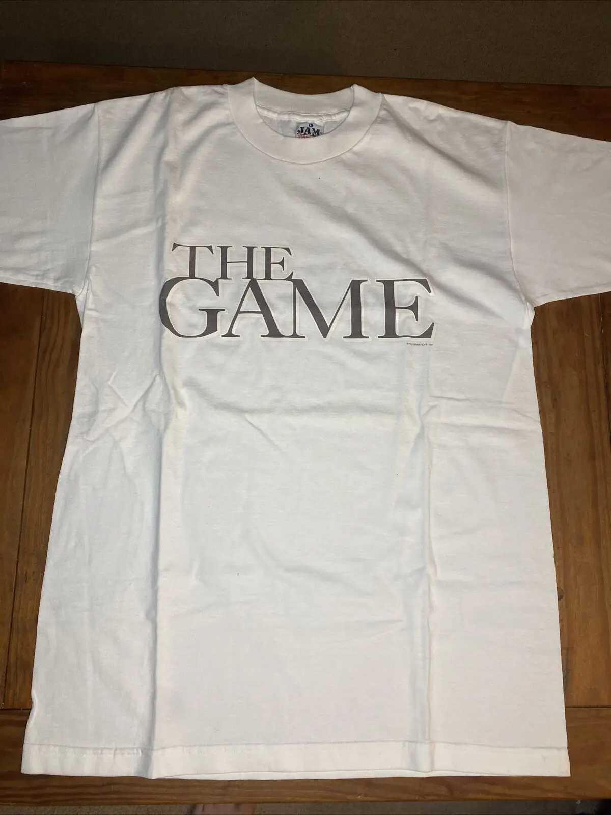 The Game Movie Promo T-Shirt Size XL Michael Douglas David Pincher Glow in Dark