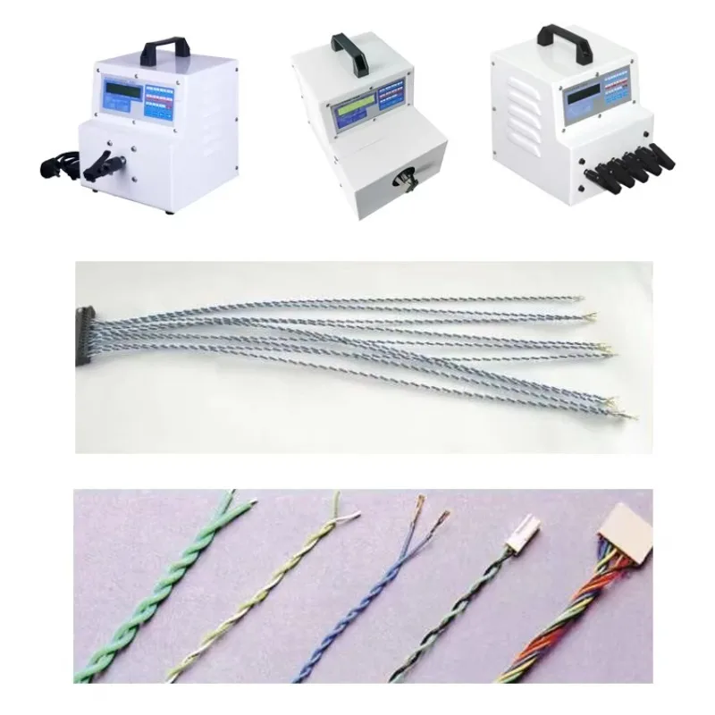 Portable Wire Stranding Machine for Winding Braided Isolation Wire And Twisted Cable - 5 Unit Strand Connect Tool