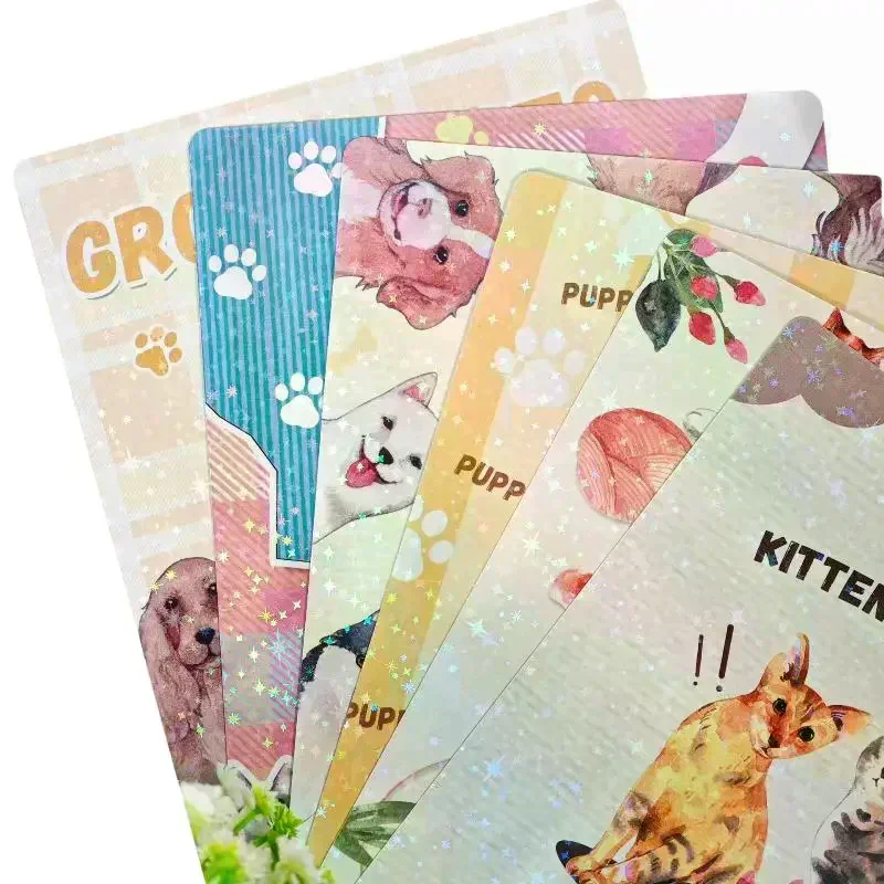 Cartoon Bow Decorative Insert Paper Cards For Transparent: Reader Case Tablet Decor
