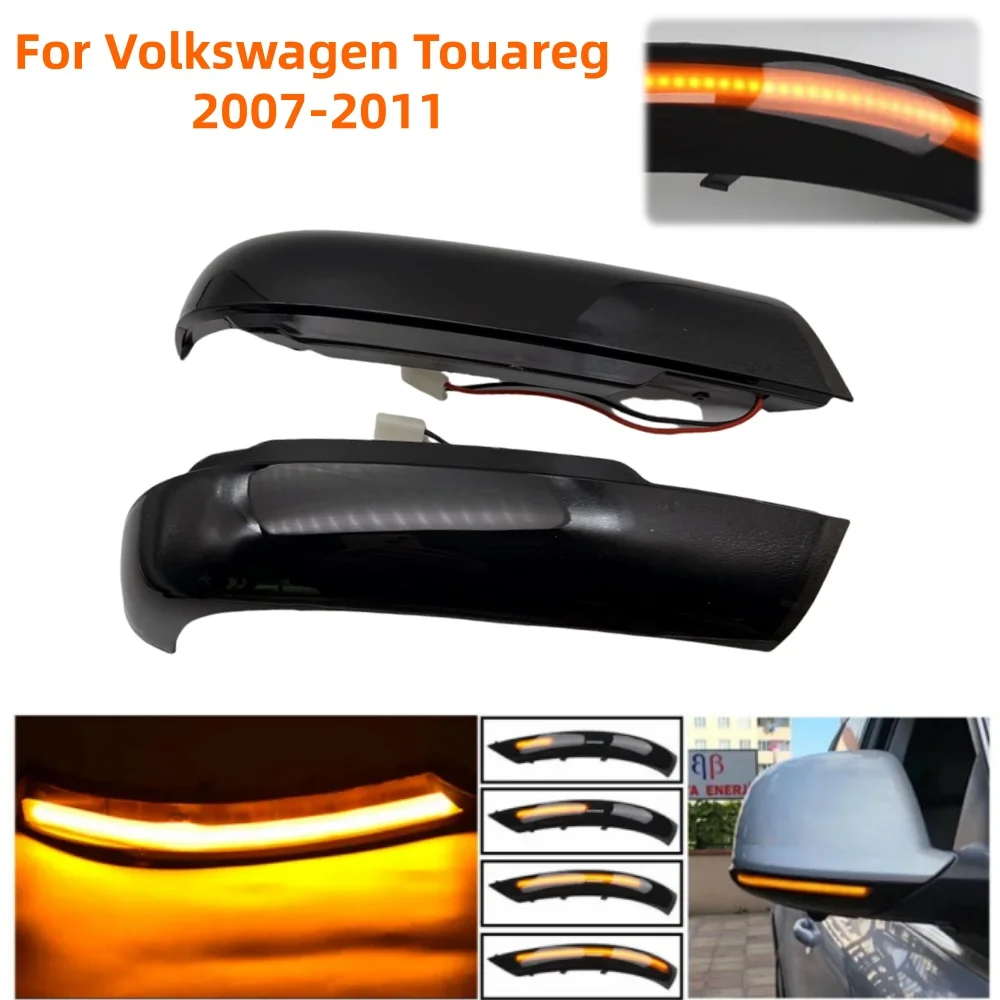 

Динамический светодиодный указатель поворота в зеркало заднего вида для VW Volkswagen Touareg I MK1 7L 2007-2010