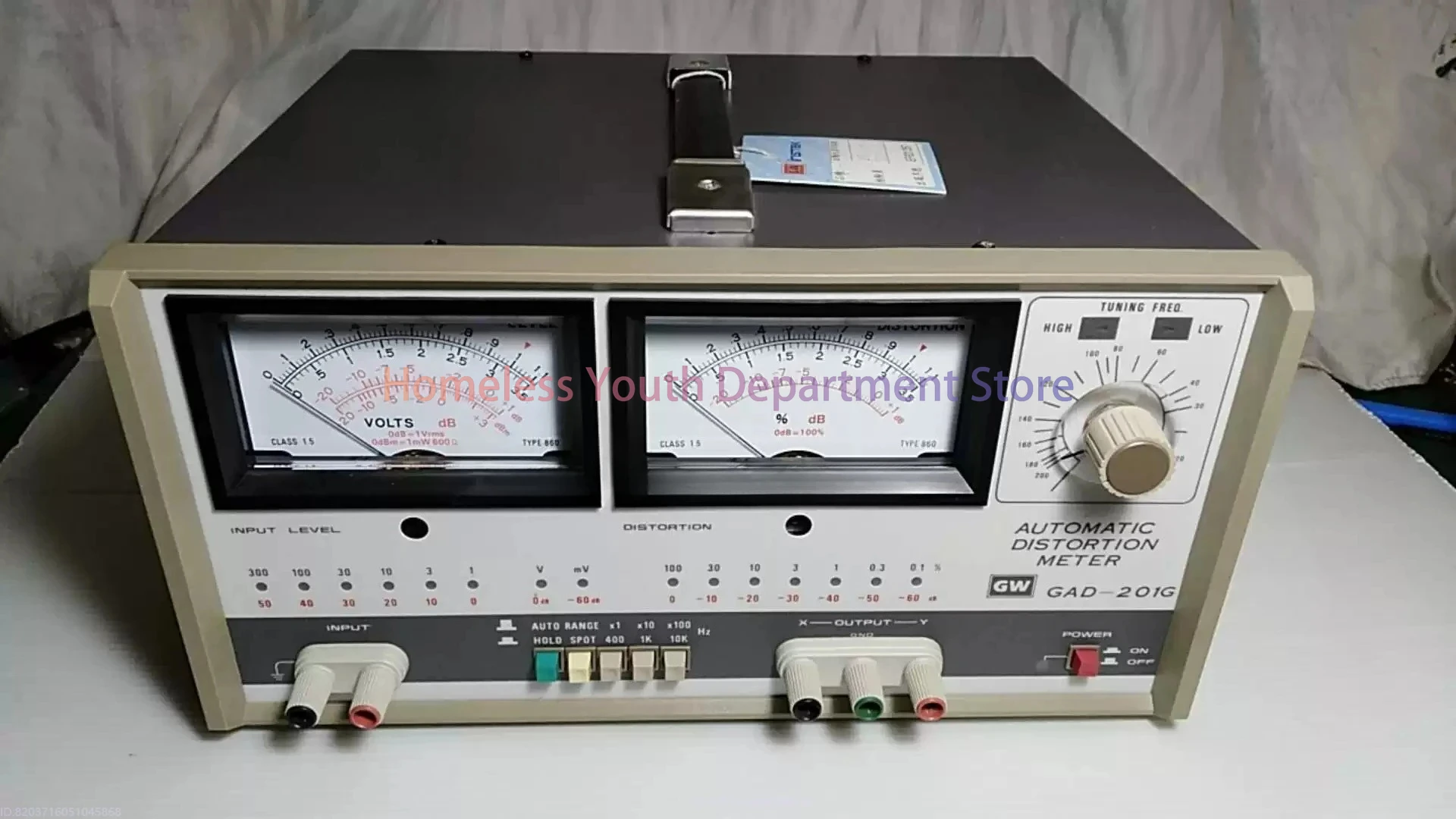 

Тестер искажений аудиосигнала полного диапазона GAD-201G: точные и стабильные измерения, тестирование усилителей мощности и генераторов аудиосигналов.
