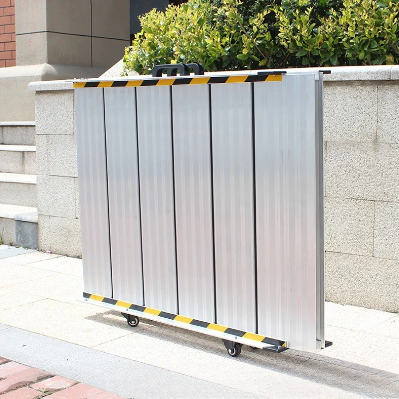 Mobile ramp, aluminum alloy ramp plate Accessible ramp plate Aluminum alloy pedal Folding ramp pedal