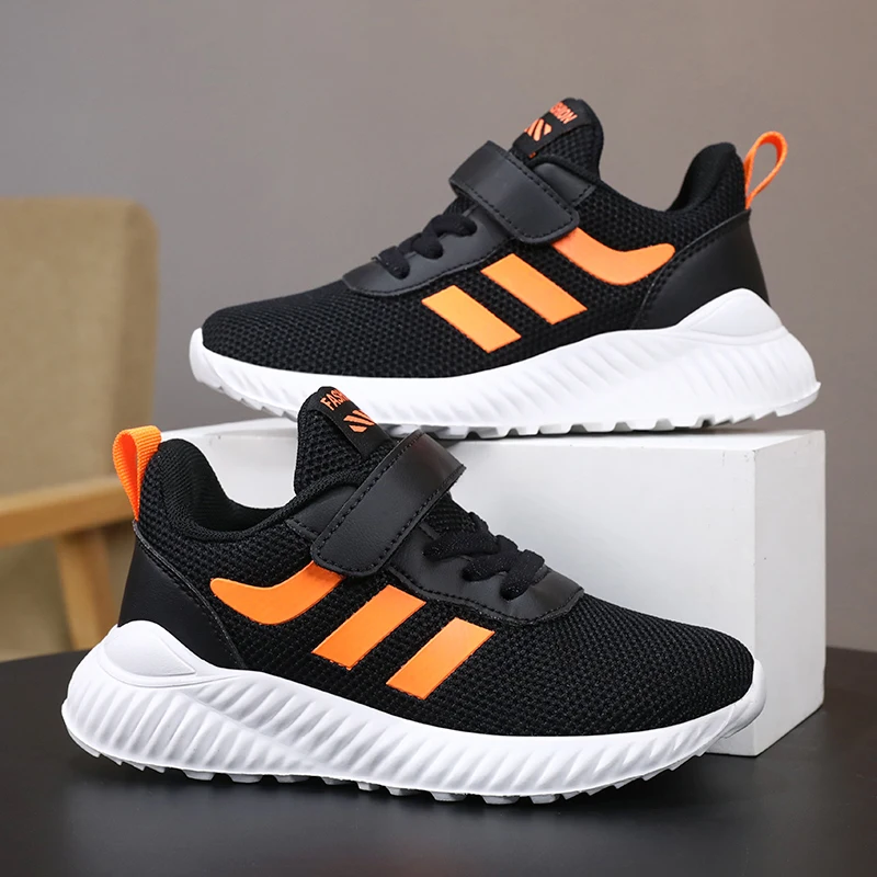 Autumn Childrens Boys Girls Sneakers Outdoor Mesh School Running Basketball Sports Kids Casual Shoes Non-slip Luxury Boys Shoes