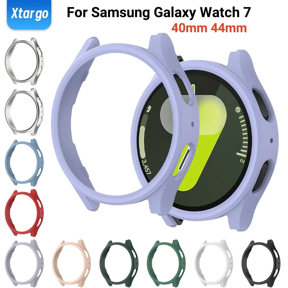 

Чехол для ПК для Samsung Galaxy Watch 7, 40 мм, 44 мм, чехол для умных часов, защитный полый бампер, универсальный для Galaxy Watch 7, аксессуары