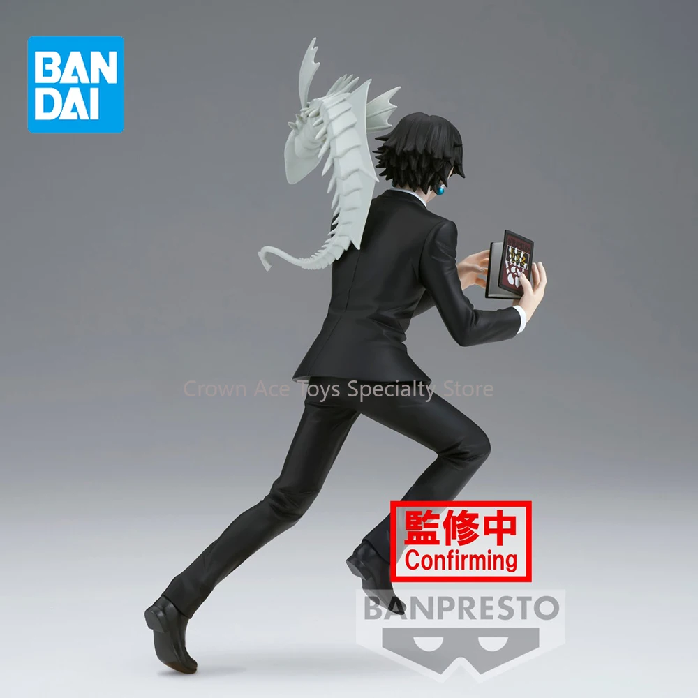 Bandai Banpresto Hunter x Hunter wibracje gwiazdy Chrollo Lucilfer 17cm Anime figurka Model kolekcjonerski wisiorek modne zabawki