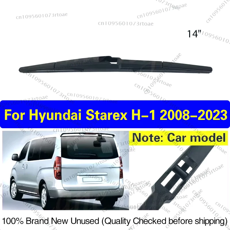 

14" Rear Windshield Windscreen Washer Wiper Blade For Hyundai Starex H-1 2008-2023 2022 2021 2020 Car Accessories Accsesories