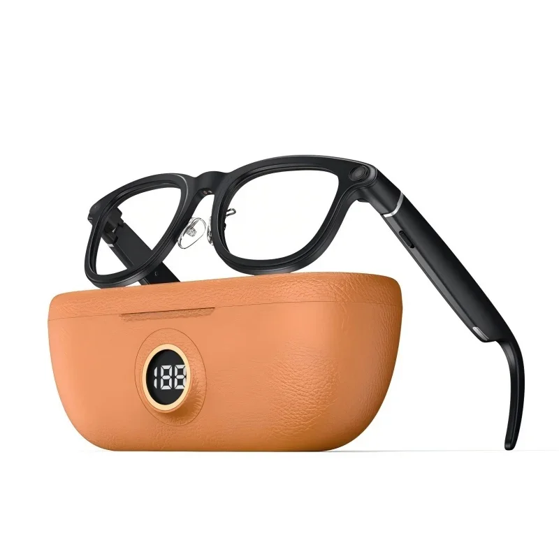 

AI Smart Camera Glasses 8MP HD Anti-Shake Voice Recorder Transcription Assistant Long Battery Life Multifunctional Smart Glasses