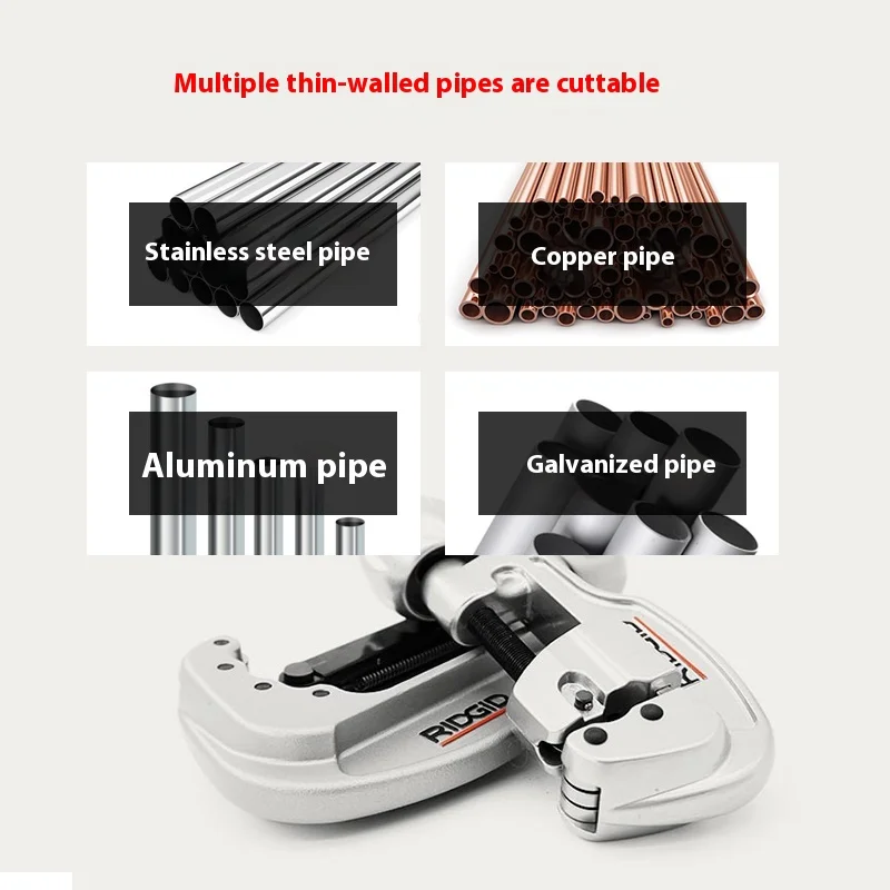 Thin Wall Stainless Steel Pipe Cutter 35S/65S Model for Iron Aluminum Copper-Hydraulic Tools