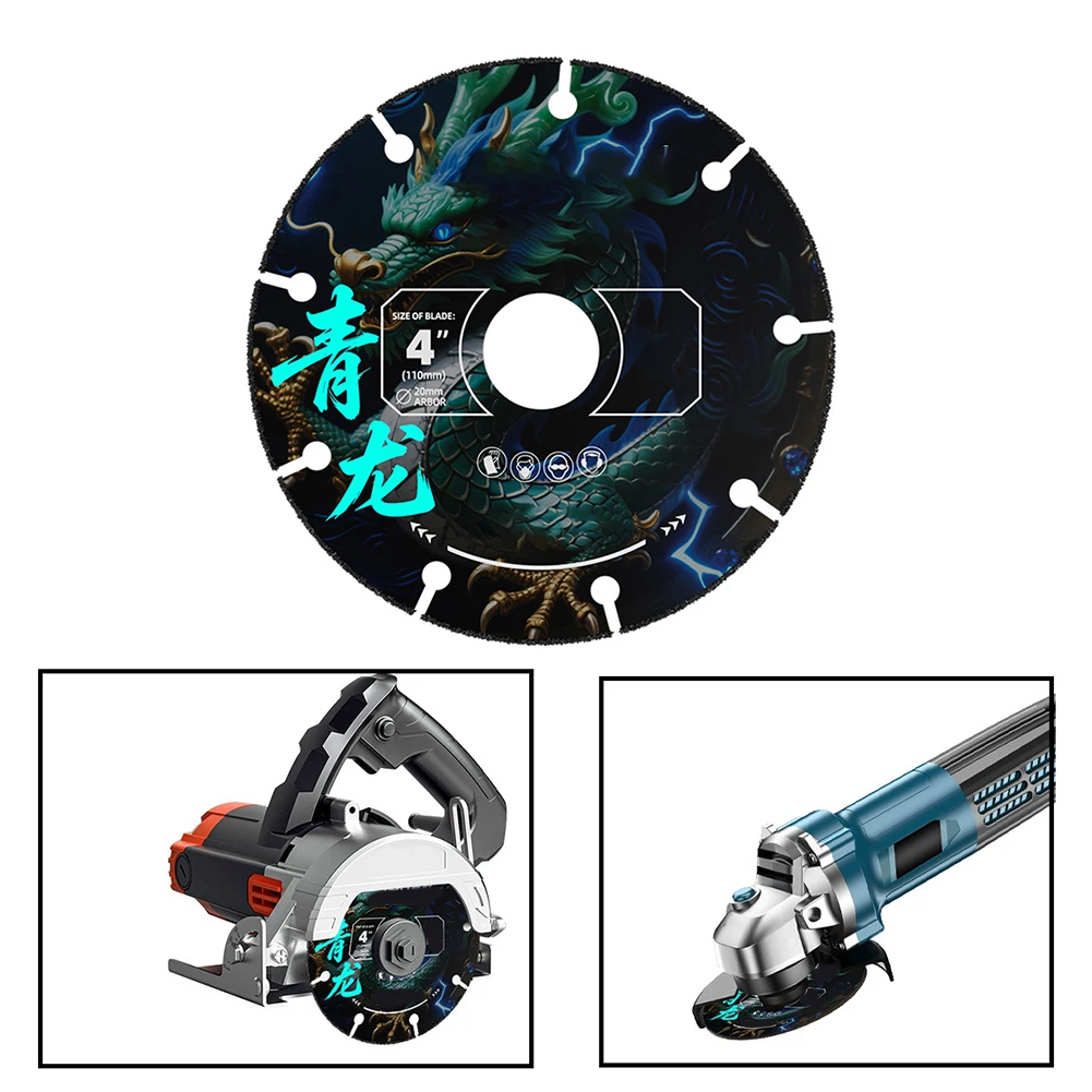 110mm Circular Saw Blade Cutting Disc for Angle Grinder Wood For PVC Plastic Aluminum Cutting Alloy Steel 20mm Bore