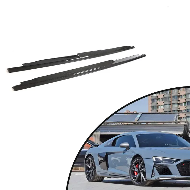 

For 2020-2024 Audi R8 V10 Carbon Fiber Side Skirt Car Accessories